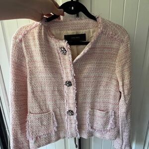 ZARA tweed blazer, worn 4 times like new. Size XL